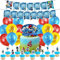Geburtstag Deko 32 Stück,Party Deko,Luftballons,Party Supplies,Cake Topper,Geburtstag Banner,Geburtstagsfeier Dekoration,für Kindergeburtstag Party