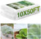 10 X 50FT Garden Mesh Netting Barrier,Fruit Tree Plant Netting for Vegetable Blueberry Bushes Plant Row Cover Screen Protection