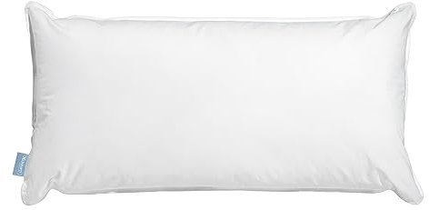 XDREAM Oreiller orthopédique à eau avec garnissage ajustable Housse 100 % coton 50 x 70 cm Fabriqué en UE Blanc