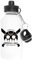 Camp Crystal Lake Counselor Aluminium Weiß Wasserflasche Mit Schraubverschluss White Water Bottle With Screw Cap