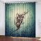 GIOVIA 3D Koala Gardinen Abdunkelnde Natur Wald Kindervorhänge Vorhang mit ösen 2er Set Vorhänge Blickdicht Verdunkelungs für Kinderzimmer Schlafzimmer Wohnzimmer B 140 X H 160 cm