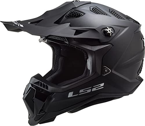 LS2 motocrosshelme Subverter Matt-schwarz 06 XL