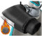 GizellMG Manchon Scooter Universel Gants de Moto Hiver Gants de Protection Guidon avec Bande réfléchissante pour Conduire dans la Nuit Bloquer Vent Froid Housse Noir - 24cm