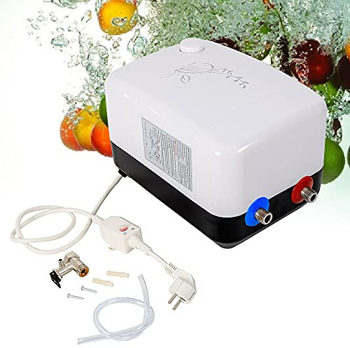 czyuRachel Kleinspeicher, 8 Liter Druckfest Untertisch Warmwasser Elektro Boiler Speicher 30-75℃ Durchlauferhitzer Mit Wasser Und Strom Getrennt Und Stromschutzvorrichtung