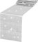 Disco Party Tischläufer, 30x275cm Discokugel Tischdecke, Silber Glitter Table Runner, Disco Party deko, 70er 80er Jahre Disco Thema deko, Tisch läufer für Geburtstag Tanzparty Hochzeit Tischdeko