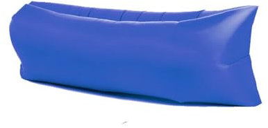 HUMAJORY Aufblasbares Lazy Sofa mit Tragetasche, Tragbarer Wasserdichter Anti-Luft-Leck-Luft-Strandstuhl, Aufblasbarer Couchstuhl for Outdoor-Camping, Reisen, Wandern, Pool, Strandpartys(Dark Blue)