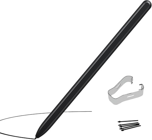 Stylet S Pen Remplacement pour Samsung Galaxy Tab S8/ S7 Noir | Compatible with Samsung Galaxy Tab S8 S8 + S8 Ultra, S7/S7+ Plus S Pen/S7 (EJ-PT870) Embouts et Pointes