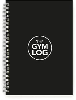 The Gym Log - The Perfect Logbook to record all your Workouts - A5 size with 104 pages and enough space for 100 workouts - An essential for all fitness regimes (Black)