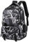 YCSYHQQX Tarnmuster Rucksack Teenager Jungen, Wasserdichter Leichte Schultasche, Casual Daypack Rucksäcke für Universität Reisen Freizeit Arbeit, Schwarz School Bag