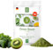 GREENORA Polvere di Spirulina, Spinaci, Zenzero, Cavolo Riccio, Mango e Kiwi per Smoothie. Frutta e Verdura Liofilizzata 100% Naturale. Vegan. 100g