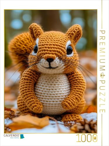CALVENDO Puzzle Eichhörnchen | 1000 Teile Lege-Größe 64 x 48 cm Foto-Puzzle für glückliche Stunden
