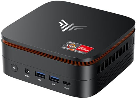 NiPoGi Hyper H1 Mini PC W-11 PRO ΑΜD Ryzen 7 6800H(Max 4.7GHz,8C/16T) 16GB DDR5 4800MHz/512GB M.2 NVMe SSD, Desktop PC Für Büro DP2.0+HDMI 2.0+Type-C 4K Triple Display/WiFi 6/BT 5.2/VESA-Unterstützt