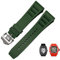 BNCXMO Gummi-Silikon-Uhrengurt für Richard Mille RM011-Serie Silicon Tape Accessoires Herren Uhrengurt 25-20mm
