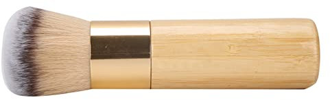 ZJchao Brosse de Fond de Teint, Fibre Artificiel Blush Brush Makeup Brush Makeup Blush Cosmetic Application Tool pour le Maquillage Liquide, la Crème, le Polissage, le Mélange