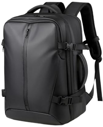 Bvizyelck Sac À Dos de Voyage Aspirateur - Sac À Dos Gonflable Et Extensible Pour Camping - Grand Sac Imperméable Polyvalent Pour Week-End Randonnée Voyage Professionnel Exploration Urbaine
