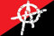 Nix Gut Anarchy - Schwarz/Rot Fahne