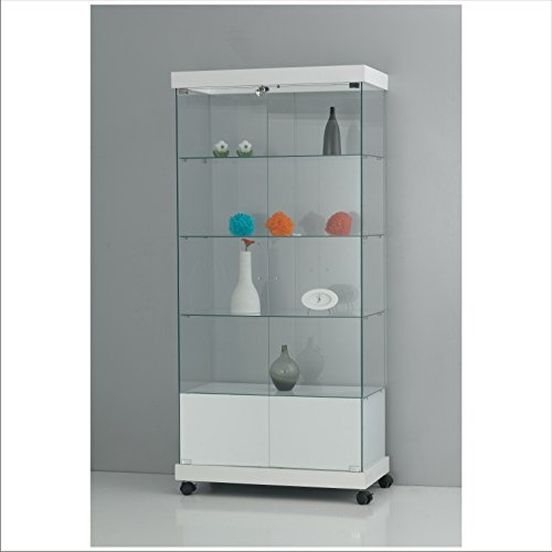 VM ART DESIGN GLASS BY VETRERIA MICELI Glasvitrine für geschäfte VM2003RTMBCC (schwarz)