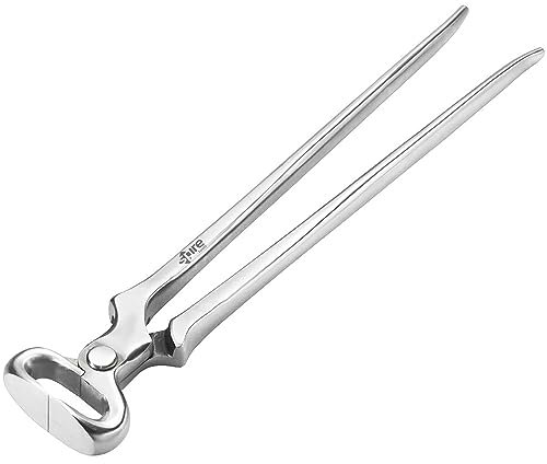 Spire Riders Hufzange zum Trimmen von Hufen, Silber, 35,6 cm lang