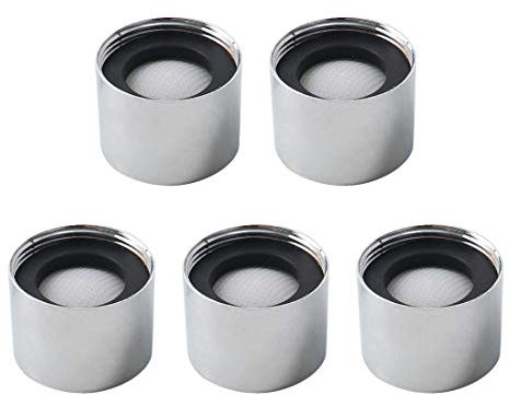 sourcing map 5uds M18 Grifo Aireadores Universal Hembra Grifo Aireador Boquilla Reemplazo Parte para Lavabo Cocina Fregadero Grifo Bidé Grifo