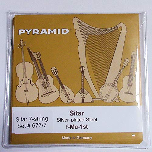 Pyramid Sitar Saiten Ravi Shankar Style 7-saitig, schwer (mittel)