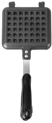 Dicunoy Pan Waffle Maker, Nonstick Waffle Maker Pan, Camp Stove Top Waffle Skillet for Belgian Waffles Sandwich Toaster, Breakfast, Sandwich Maker