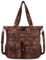 Angelkiss Geldbörsen Handtaschen für Damen, PU-Tragetasche, Umhängetaschen, 7brown