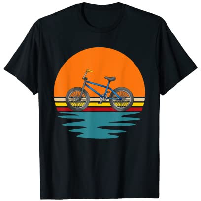 BMX Fahrradfahrer BMX Rad fahren Retro Fahrrad BMX T-Shirt