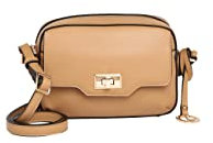 L.CREDI Handtasche Idalia mit Label-Applikationen Damen