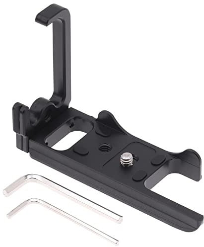 FOTGA Vertical Shoot Quick Release Plate L-Shaped Bracket Holder Hand Grip Mount for Canon EOS M5/M50/M50 Mark II Mirrorless Compatible with Arca-Swiss Tripod
