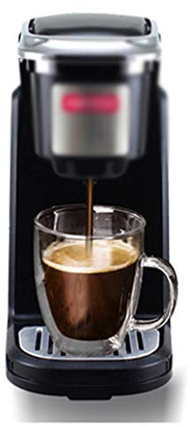 FLBT Kleine Kapselmaschine Amerikanische Maschine Automatische Multifunktions-Tee-Kaffeekanne Frische Milchkanne, die Kaffeepulver Braut Needed