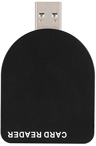 SUNGOOYUE USB3.0-Kartenleser, Aluminiumlegierung, Hochgeschwindigkeits-USB3.0-Profi-Kartenleser, XQD-Hub-Schnellübertragungstool (schwarz)