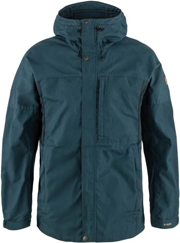Fjällräven Herren Kaipak Jacke, Mountain Blue/Dark Navy, XL