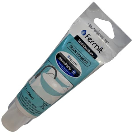 Sanitär-Silikon transparent - 100ml - geruchlos - neutral vernetzt - pilzhemmend 100ml (transparent)