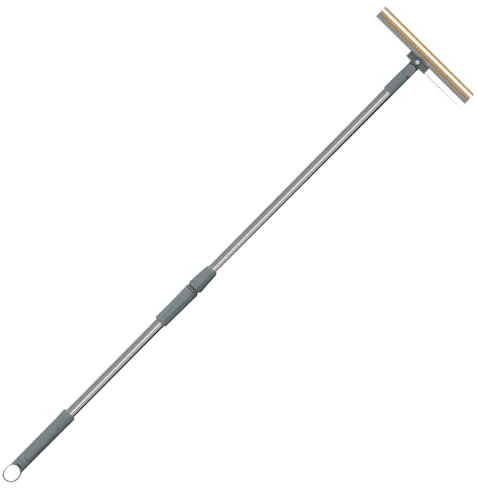 Carpet Rake for Pet Hair Removal Retractable Detachable 55inch Carpet Scraper with 360° Rotary Head Pet Hair Removal Tool for Carpet Couch, Grey