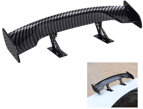 JOYOLA Universal Auto Mini Spoiler Wing, Mini Auto Heckflügel, Auto Mini Schwanz Spoiler Flügel, Auto Mini Heckspoiler Flügel Ohne Perforation Kann für Dekoration, Fahrzeugstabilität