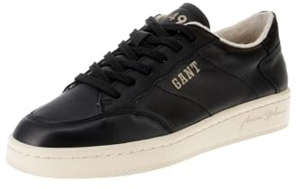 GANT Damen Sneaker Prepla Leder 29531651 G00 schwarz