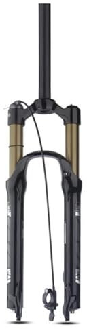 Forcella Mtb Forcella MTB in lega di magnesio con sospensione ad aria compressa 26 27,5 29 pollici con controllo della spalla/filo, tubo dritto/conico, forcella con blocco Forcelle Rigide Mtb(29Straig