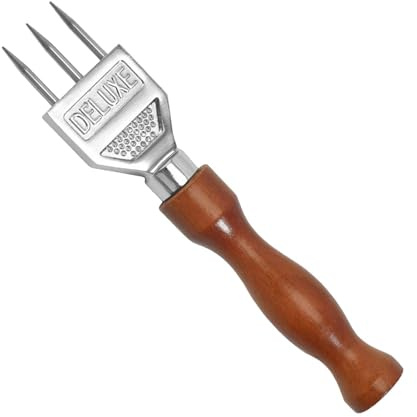 Strumenti per intagliare il ghiaccio - Strumenti per intagliare il ghiaccio, Pratico rompighiaccio per vino - Piccone per ghiaccio a tre punte, Strumento per rompighiaccio a tre punte, Bar resistente