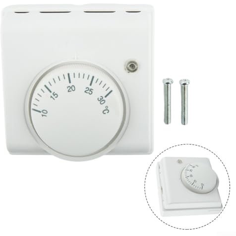 Jonikuper Termostatos Termostatos de caldera Termostatos de calefacción central, Termostatos de habitación para calefacción por suelo, Termostatos mecánicos para habitaciones, Amigos confiables para