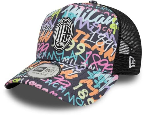 New Era A-Frame Trucker Cap - AC Mailand Grafiti