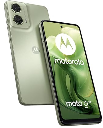 Motorola Moto G24 4+128 - Ice Green (Renewed)