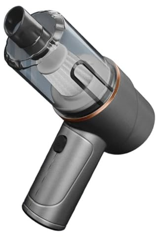 Aspirateur Aspirateur de voiture sans fil, Mini Portable, sans fil, for le nettoyage du clavier de la maison et du bureau, 13000Pa Puissance Continue Filaire – Puissance D'Aspiratio(Rose gold)