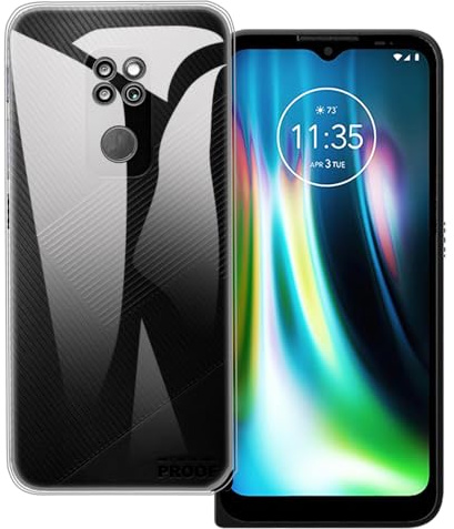 OAGELIM Schützende Telefonhülle für Moto Defy 2021 - Transparent