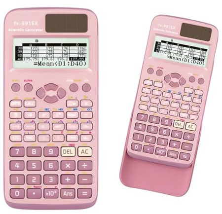 KBIBCK FX-991EX Wissenschaftlicher Taschenrechner, 552 Funktionen Engineering Wissenschaftlicher Taschenrechner mit 10+2 Bildschirmanzeigen, tragbare Taschenrechner für Studenten, Lehrer, Büro