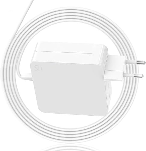 Caricatore 45W T-Tip Compatibile con MacBook Air 11 e 13 (2012-2017) | Caricabatterie con Cavo da 1,7 m e Connettore Magnetico T-Tip, Alimentatore per Modelli A1465 A1466 A1435 A1436