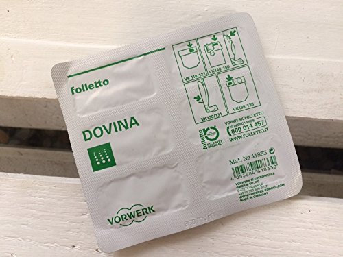 Vorwerk Profumatori Dovina Originali Vorwerk Folletto (Fragranza per aspirapolvere 6 Pezzi)