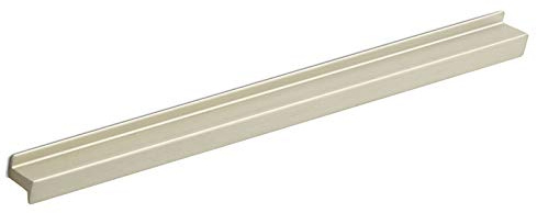 SOTECH Griffleiste ZAL BA 320 mm Edelstahloptik eloxiert | Schrankgriff Länge 330 mm schlanker Möbelgriff von SCHÜCO ALU COMPETENCE