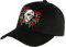Nyls Création Casquette Baseball tête de Mort et Roses - Homme