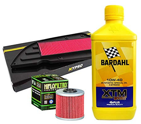 Kit tagliando Bardahl XTM Scooter 10W40 filtro olio aria Kymco K-XCT IE 125/300
