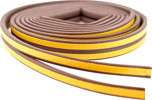 Pamex - Boudin adhésif Isolant pour Porte et fenêtre, 2 x 3 m, Double Ruban